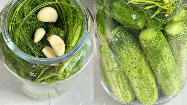 Bếp nhà thơm mùa thu: Dưa chuột muối với gừng và hạt thì là cực &quot;gây nghiện&quot;, làm một lần là ăn cả tháng - Ảnh 3.