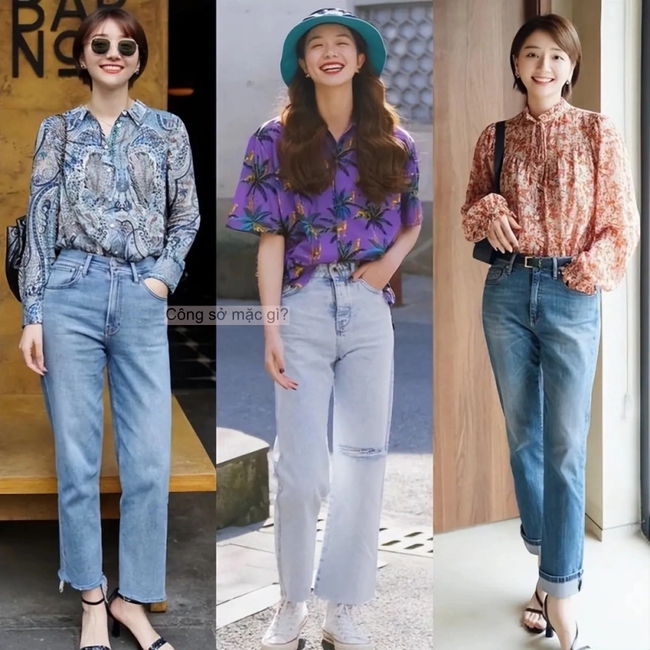 Mùa thu này, áo sơ mi lại hot trở lại! Ngay cả Cao Viên Viên cũng mê mặc, phối cùng váy hay quần đều rất đẹp - Ảnh 15.