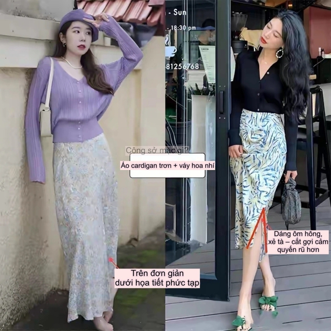 Đầu thu, “áo khoác mỏng + váy dài” hot rần rần! Phụ nữ trung niên mặc thế này vừa trẻ trung vừa sang, diện y chang cũng đẹp. - Ảnh 18.