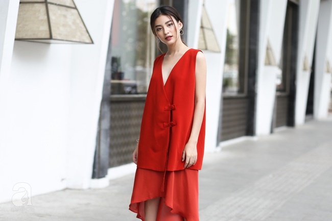 Street style ngập tràn sắc đỏ, nhìn mà thích mắt của quý cô hai miền - Ảnh 14.