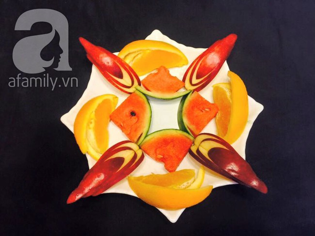 6 cách bày đĩa trái cây dễ mà siêu xinh cùng cả nhà đón năm mới rực rỡ - Ảnh 10.