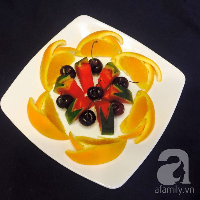 6 cách bày đĩa trái cây dễ mà siêu xinh cùng cả nhà đón năm mới rực rỡ - Ảnh 11.