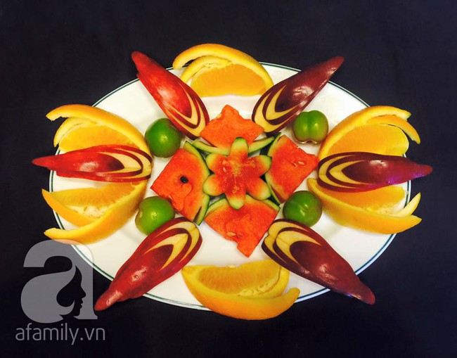 6 cách bày đĩa trái cây dễ mà siêu xinh cùng cả nhà đón năm mới rực rỡ - Ảnh 14.
