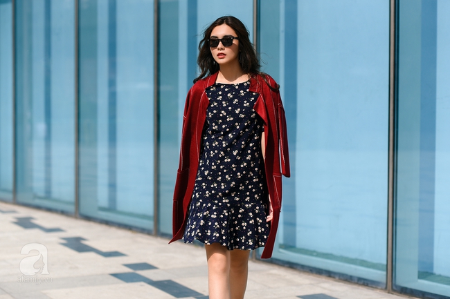 Street style ngập tràn sắc đỏ, nhìn mà thích mắt của quý cô hai miền - Ảnh 6.