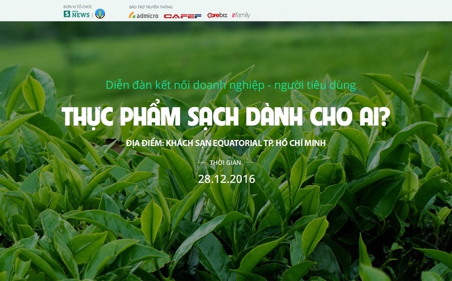 Diễn đàn kết nối doanh nghiệp – người tiêu dùng: Thực phẩm sạch dành cho ai? - Ảnh 1. Diễn đàn kết nối doanh nghiệp – người tiêu dùng: Thực phẩm sạch dành cho ai? - Ảnh 1.