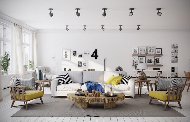 Scandinavian đích thị là phong cách mà bạn đang tìm kiếm “mòn mỏi” cho không gian phòng khách - Ảnh 5.