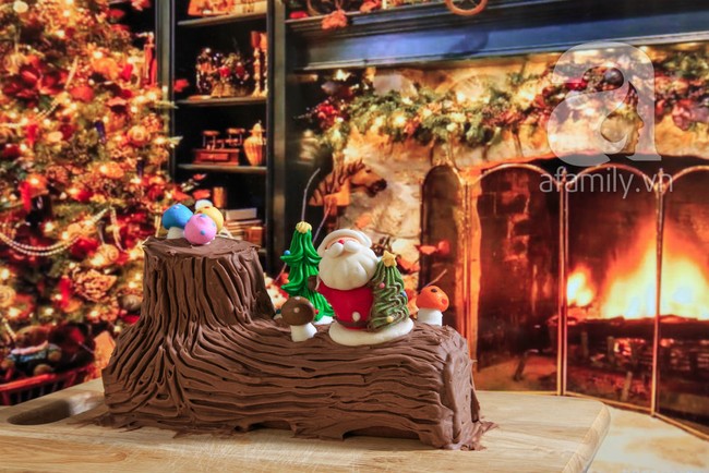 Học ngay cách làm bánh khúc cây ngon đẹp chuẩn bị đón Noel - Ảnh 13.