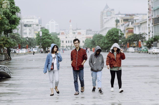 Chẳng mấy khi Sài Gòn se lạnh, người Sài Gòn khăn len áo khoác ra đường như mùa đông Hà Nội thế này! - Ảnh 10.