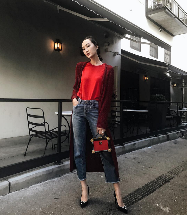 Street style ấm - đẹp - chất của các quý cô Châu Á - Ảnh 1.