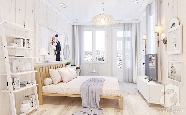 Phòng ngủ 15m² của vợ chồng trẻ được thiết kế đẹp hoàn hảo chỉ với 20 triệu - Ảnh 2.
