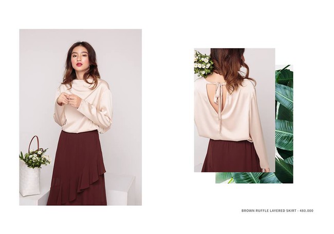 Loạt mẫu áo sơmi/blouse trơn màu giá chưa đến 500 ngàn từ thương hiệu Việt để các nàng chọn mua cho hè - Ảnh 4.