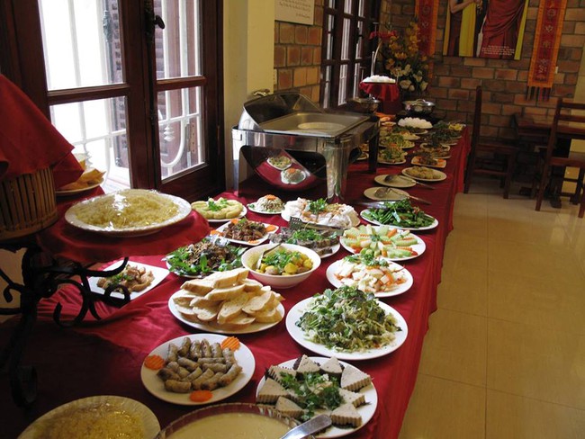 5 địa chỉ buffet chay ngon, không gian lịch sự, giá dưới 120 ngàn ở Hà Nội - Ảnh 15.