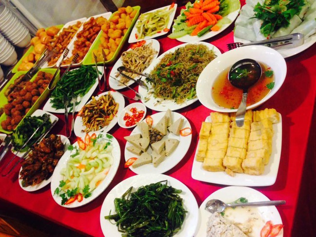 5 địa chỉ buffet chay ngon, không gian lịch sự, giá dưới 120 ngàn ở Hà Nội - Ảnh 16.