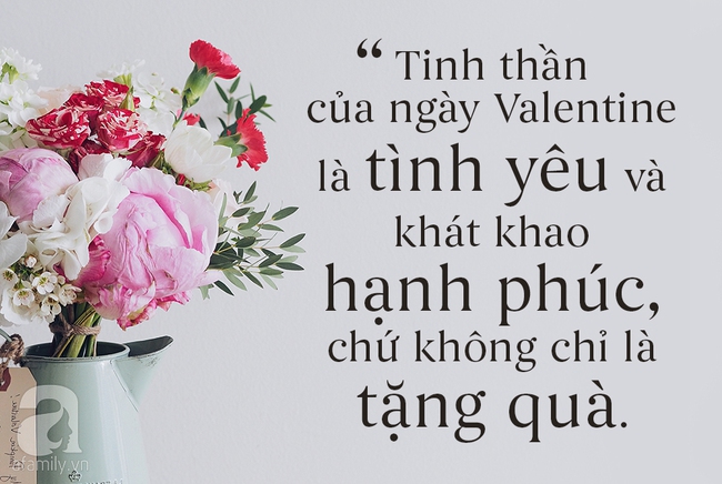 Valentine này, đừng tặng quà chỉ cho người phụ nữ bạn yêu - Ảnh 1.