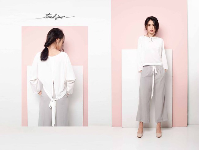 Loạt mẫu áo sơmi/blouse trơn màu giá chưa đến 500 ngàn từ thương hiệu Việt để các nàng chọn mua cho hè - Ảnh 9.