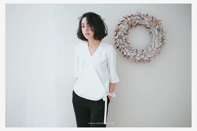 Loạt mẫu áo sơmi/blouse trơn màu giá chưa đến 500 ngàn từ thương hiệu Việt để các nàng chọn mua cho hè - Ảnh 11.