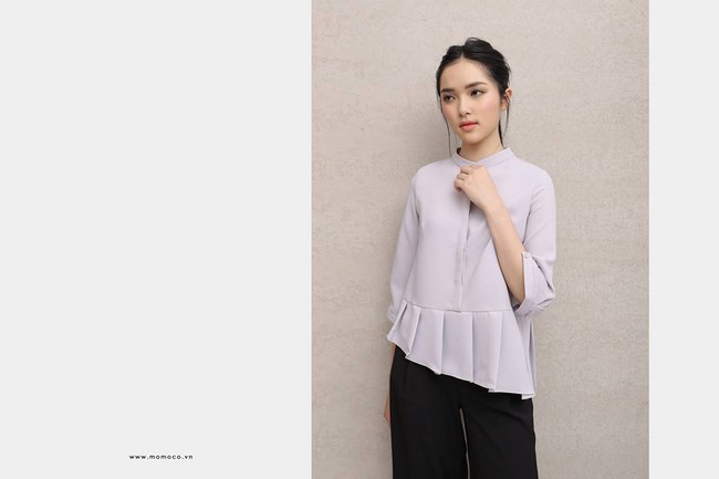 Loạt mẫu áo sơmi/blouse trơn màu giá chưa đến 500 ngàn từ thương hiệu Việt để các nàng chọn mua cho hè - Ảnh 12.