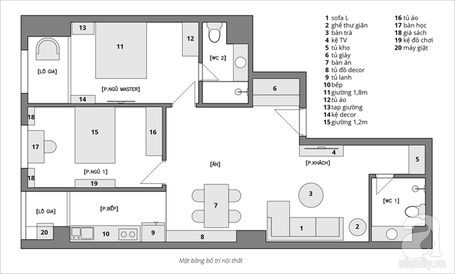 Chỉ với 200 triệu, tôi có thể hoàn thiện nội thất cho căn hộ 100m² như thế nào? - Ảnh 1.