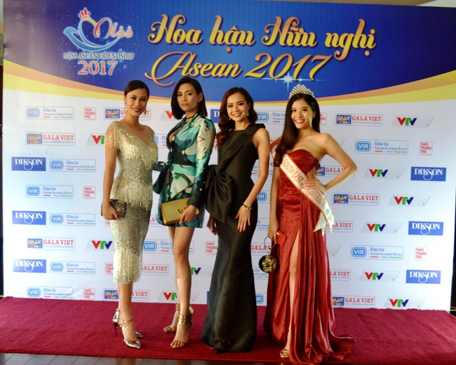 Võ Hoàng Yến, Hà Anh đồng hành với Hoa hậu hữu nghị ASEAN 2017  - Ảnh 2.