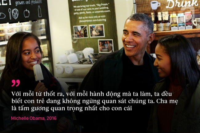 10 châm ngôn nuôi dạy con để đời của vợ chồng Barack Obama - Ảnh 1.