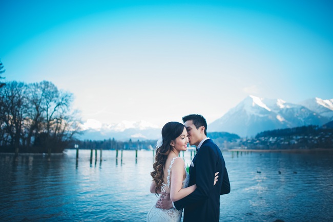 Ảnh cưới đẹp nao lòng tại hồ xanh, núi trắng Thụy Sĩ của cặp đôi Việt kiều tưởng không yêu mà cuối cùng lại yêu - Ảnh 24.