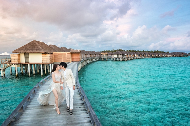 Cặp đôi yêu nhau từ thời tay trắng đến đám cưới bạc tỷ bao trọn resort 5 sao Maldives khi chàng thành đại gia - Ảnh 2.