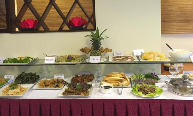 5 địa chỉ buffet chay ngon, không gian lịch sự, giá dưới 120 ngàn ở Hà Nội - Ảnh 12.