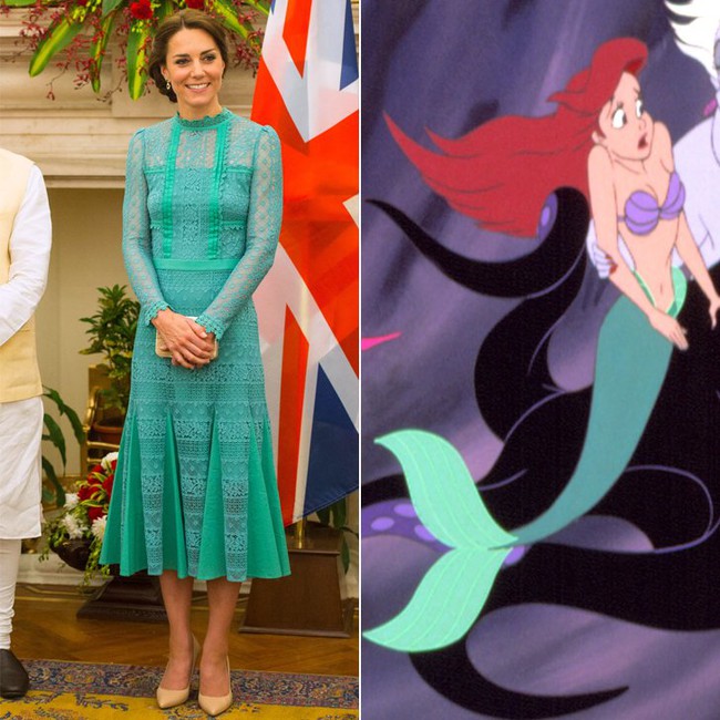 13 bộ cánh kinh điển của Kate Middleton khiến người ta nghĩ ngay tới công chúa Disney - Ảnh 1.