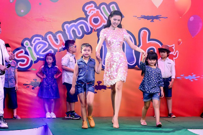 Hoa hậu Ngọc Duyên đẹp hút mắt với váy vảy cá lấp lánh - Ảnh 6.