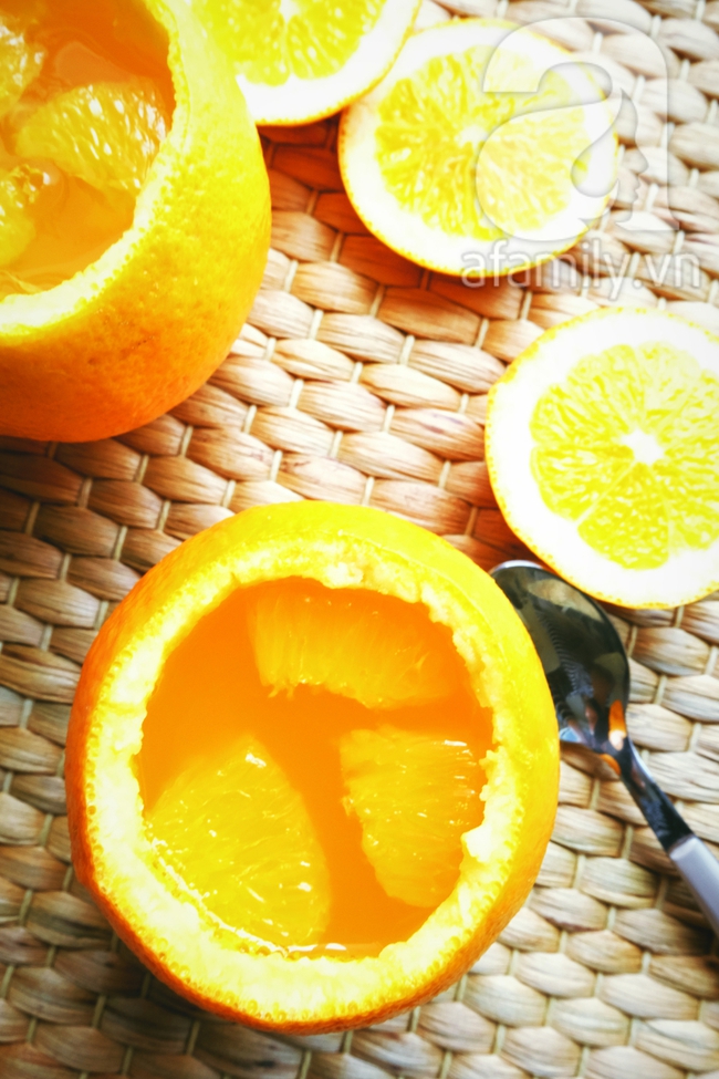 Ngày nắng hanh hao làm thạch cam bổ sung vitamin ngay thôi - Ảnh 10.