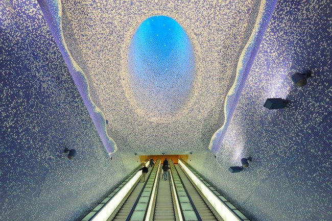 Những ga tàu điện ngầm có thiết kế độc đáo nhất trên thế giới - Ảnh 1.