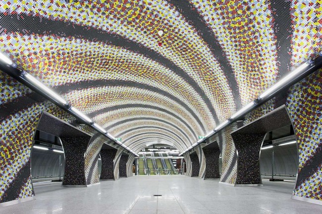 Những ga tàu điện ngầm có thiết kế độc đáo nhất trên thế giới - Ảnh 5.