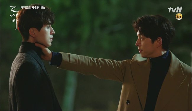 Lịch sử lặp lại, Yêu tinh Gong Yoo bóp cổ Thần Chết Lee Dong Wook trả thù - Ảnh 13.