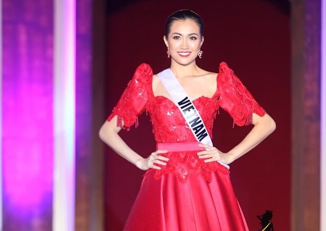 Lệ Hằng đẹp nổi bật khi trình diễn quốc phục Philippines ở Hoa hậu Hoàn vũ - Ảnh 10.