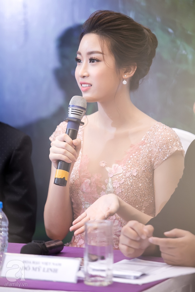 Hoa hậu Đỗ Mỹ Linh ngọt ngào như một nàng công chúa trong chiếc váy bồng bềnh - Ảnh 5.