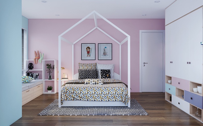10 mẫu phòng ngủ cho bé đầy màu sắc và không gian vui chơi - Ảnh 18.