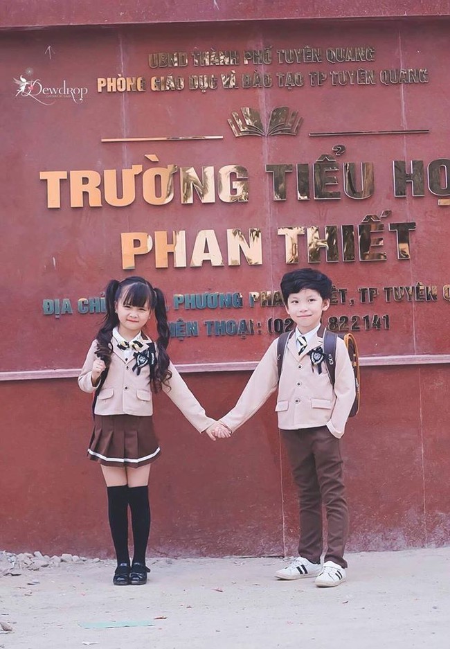 Hoa khôi nhí Tuyên Quang tiếp tục gây sốt trong bộ đồng phục đẹp như nữ sinh Hàn Quốc - Ảnh 7.
