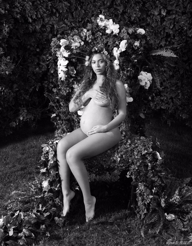 See a series of sexy nude photos of pregnant woman Beyonce - Photo 3.