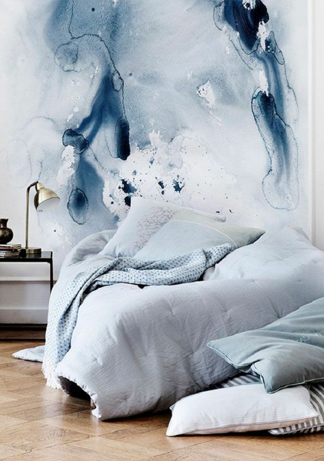 Bạn sẽ có một phòng ngủ thật phong cách nếu biết những cách sơn tường này - Ảnh 2.