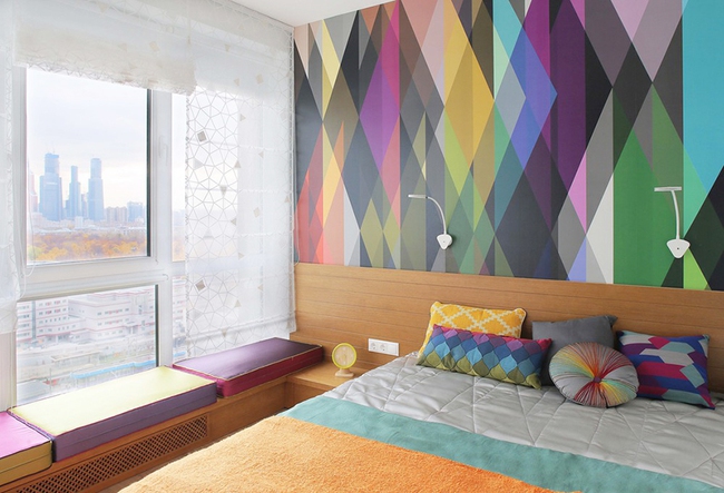 The use of color makes this 25m² apartment surprisingly beautiful - Photo 11.