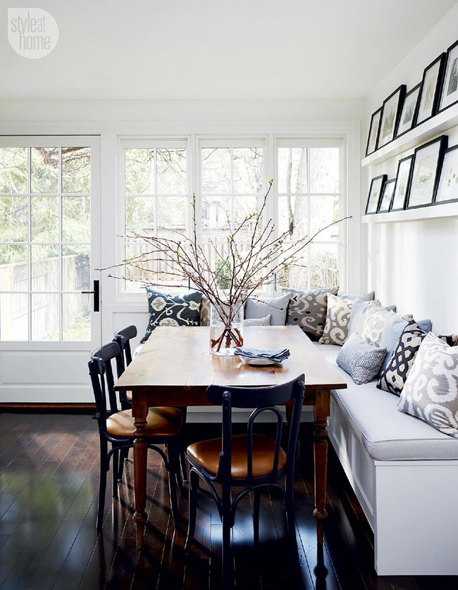 29 mẫu bàn ghế ăn khiến phòng ăn nhà bạn từ nhỏ hóa rộng thênh thang   - Ảnh 4.