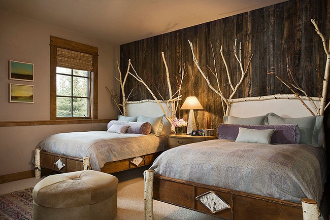 Cách sử dụng gỗ tái chế cho những bức tường phòng ngủ thêm quyến rũ - Ảnh 16.