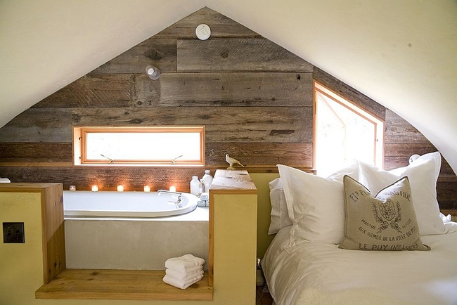 Cách sử dụng gỗ tái chế cho những bức tường phòng ngủ thêm quyến rũ - Ảnh 22.