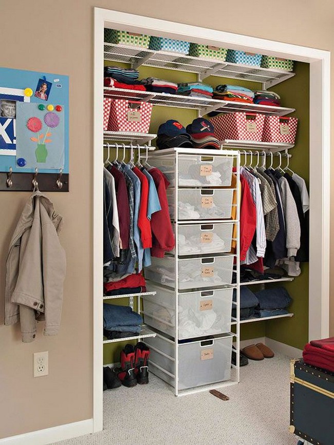 15 cách thông minh tuyệt vời để sắp xếp tủ quần áo luôn gọn gàng - Ảnh 6.