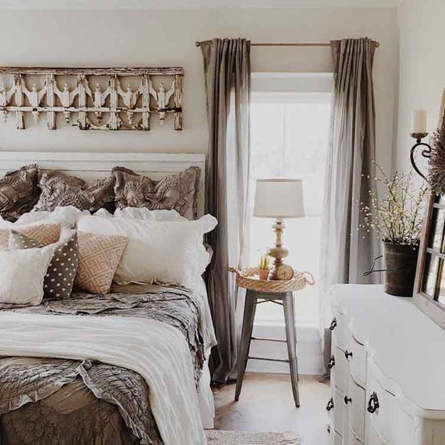 10 mẹo tạo phòng ngủ phong cách đồng quê Pháp tuyệt vời nhất - Ảnh 10.
