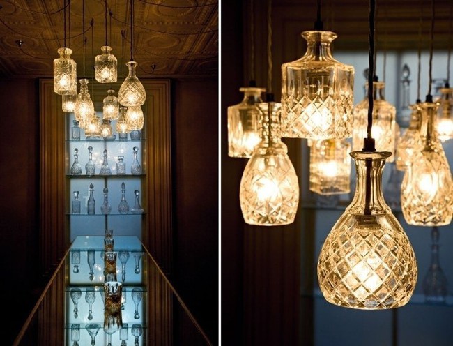 Chẳng thể ngờ những chiếc đèn đẹp lung linh này lại được làm từ chai thủy tinh tái chế - Ảnh 9.