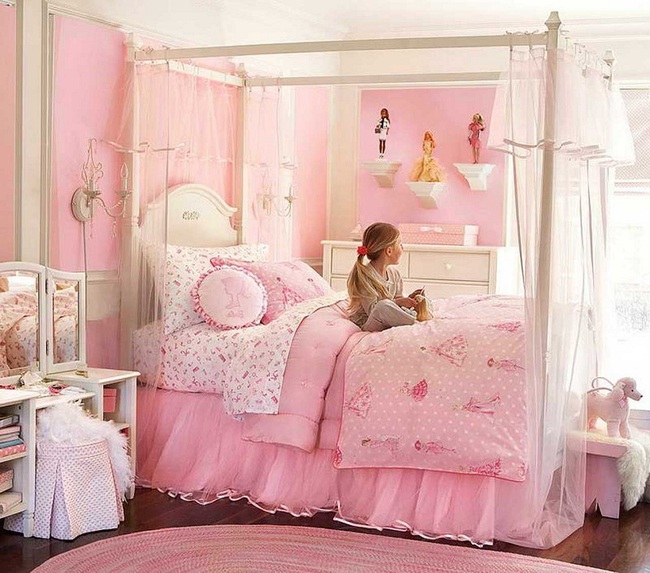 3 cách thiết kế và 15 mẫu phòng ngủ bé gái đẹp như cổ tích  - Ảnh 11.