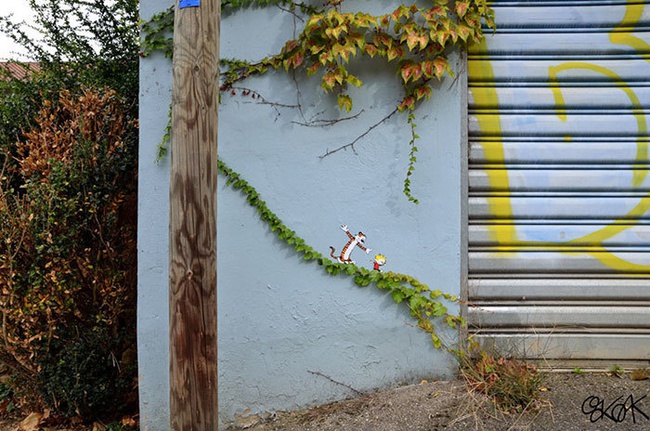 Nghệ thuật đường phố siêu sáng tạo nhờ kết hợp với thiên nhiên xung quanh - Ảnh 17.