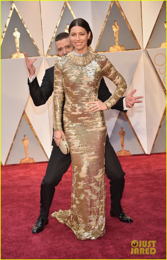 Justin Timberlake với những khoảnh khắc cho thấy mình cuồng vợ như thế nào tại Oscar 2017 - Ảnh 7.