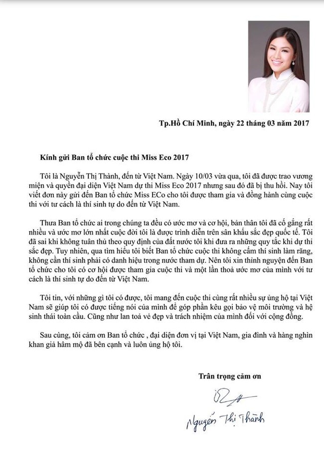 Nguyễn Thị Thành lần đầu phản pháo: Không thi chui, không trốn lệnh triệu tập - Ảnh 4. Nguyễn Thị Thành lần đầu phản pháo: Không thi chui, không trốn lệnh triệu tập - Ảnh 4.
